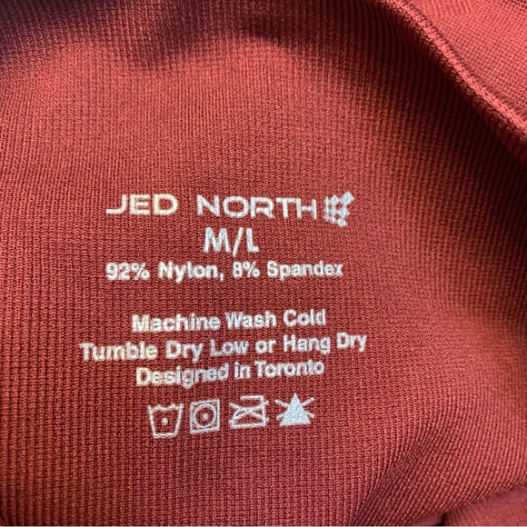 Jed North Red Seamless Leggings M/L - Picture 3 of 7